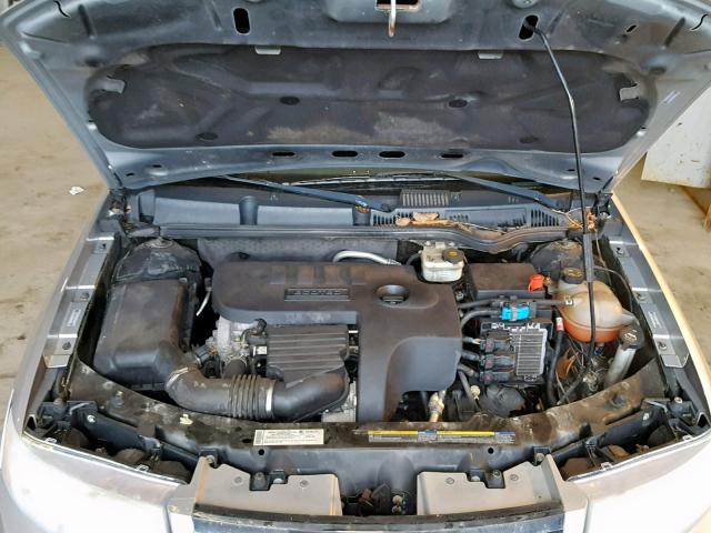 1G8AJ58FX7Z204070 - 2007 SATURN ION LEVEL SILVER photo 7