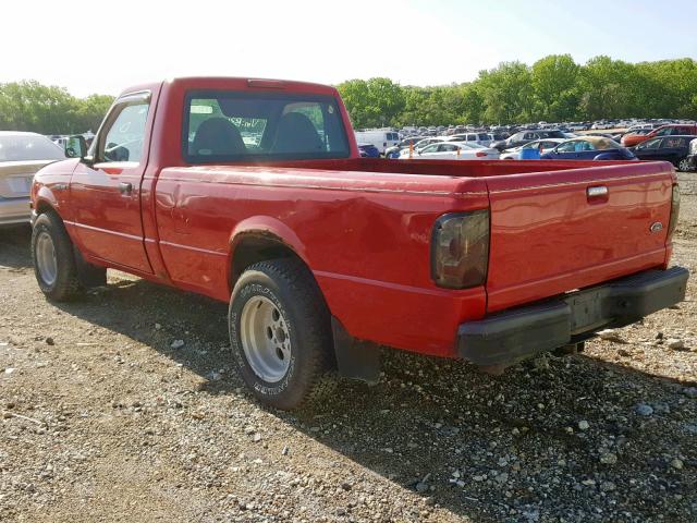 1FTYR10U61PB34392 - 2001 FORD RANGER RED photo 3