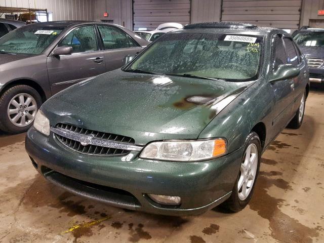 1N4DL01A8YC130009 - 2000 NISSAN ALTIMA XE GREEN photo 2