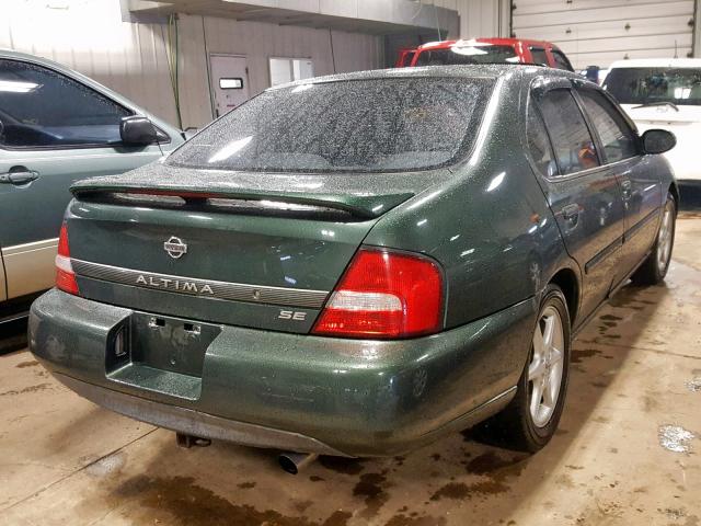 1N4DL01A8YC130009 - 2000 NISSAN ALTIMA XE GREEN photo 4