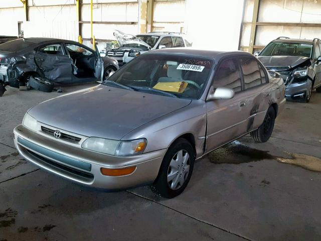 1NXBB02E5TZ408417 - 1996 TOYOTA COROLLA DX SILVER photo 2