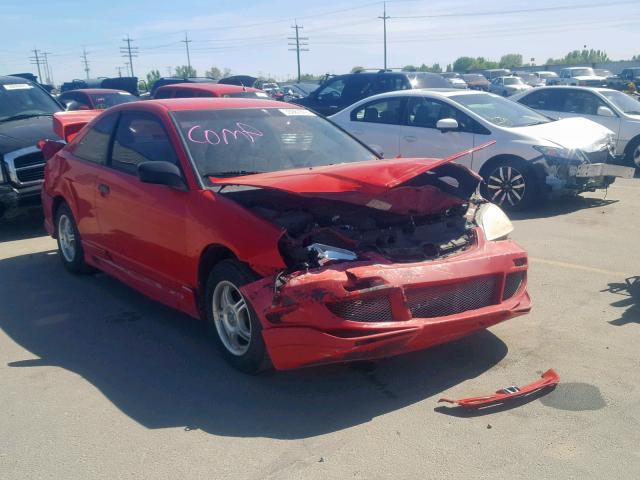 1HGEM21263L023275 - 2003 HONDA CIVIC DX RED photo 1