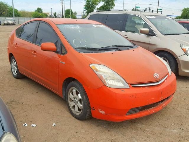 JTDKB22U663170711 - 2006 TOYOTA PRIUS ORANGE photo 1