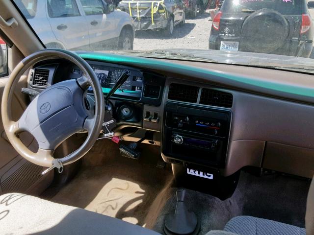 JT4VD22E4S0012587 - 1995 TOYOTA T100 XTRAC GREEN photo 9