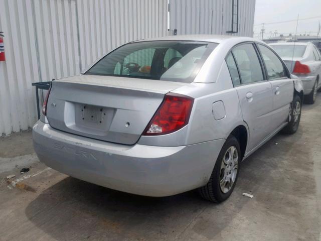 1G8AJ52F05Z104470 - 2005 SATURN ION LEVEL SILVER photo 4
