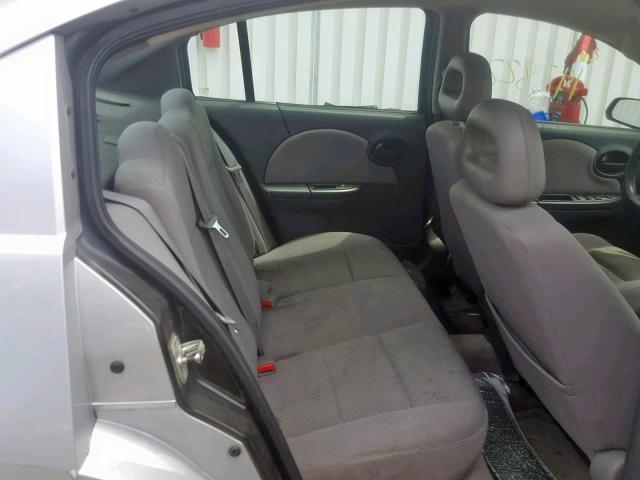 1G8AJ52F05Z104470 - 2005 SATURN ION LEVEL SILVER photo 6