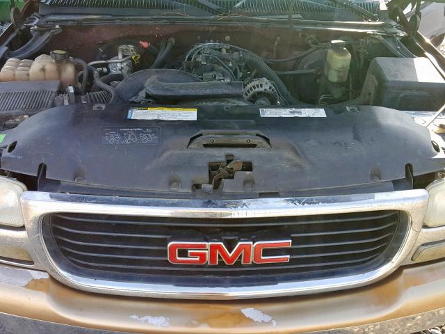 1GTEC19T1XZ507608 - 1999 GMC NEW SIERRA RED photo 7