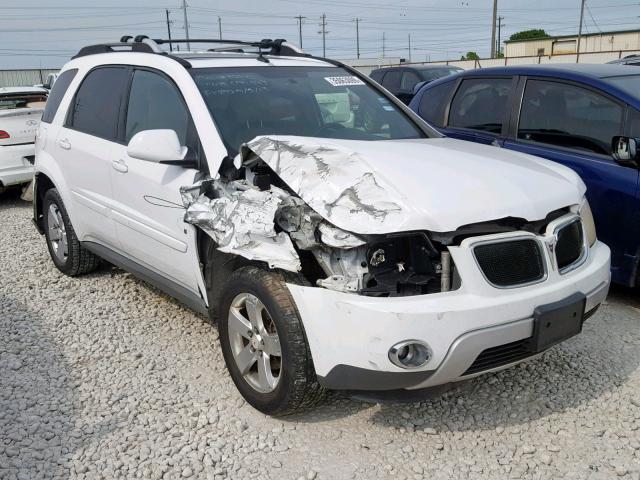 2CKDL63F066094949 - 2006 PONTIAC TORRENT WHITE photo 1