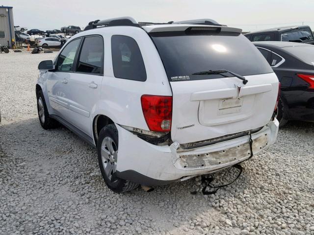 2CKDL63F066094949 - 2006 PONTIAC TORRENT WHITE photo 3