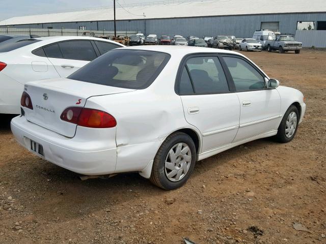 1NXBR12E32Z581675 - 2002 TOYOTA COROLLA CE WHITE photo 4