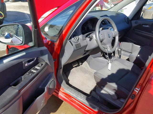 JS2YC5A35D6102418 - 2013 SUZUKI SX4 LE RED photo 9