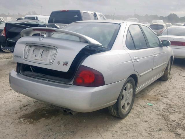 3N1AB51D35L508523 - 2005 NISSAN SENTRA SE- SILVER photo 4