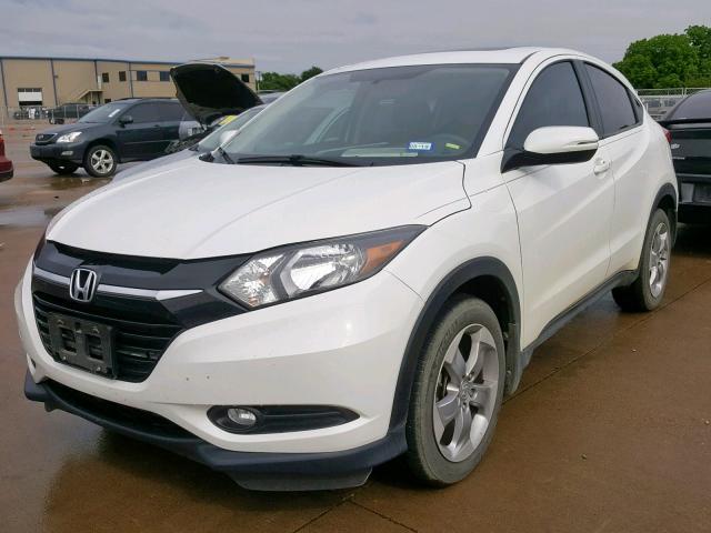 3CZRU5G56HM711831 - 2017 HONDA HR-V EX WHITE photo 2