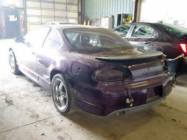 1G2WP1216VF299312 - 1997 PONTIAC GRAND PRIX 紫色 照片 3