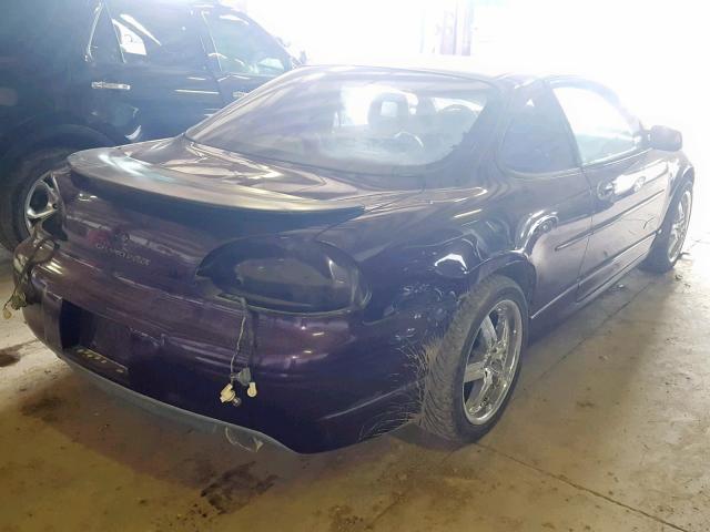 1G2WP1216VF299312 - 1997 PONTIAC GRAND PRIX 紫色 照片 4