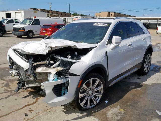 1GYFZCR4XKF135360 - 2019 CADILLAC XT4 PREMIU WHITE photo 2