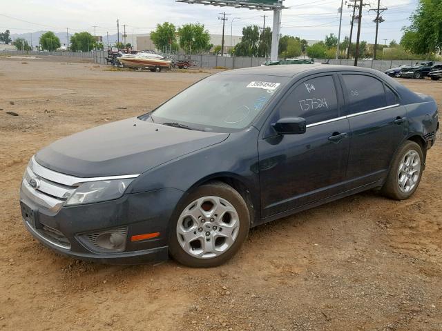 3FAHP0HA0AR374126 - 2010 FORD FUSION SE GREEN photo 2