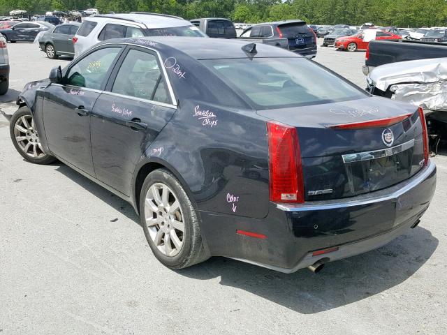 1G6DU57V890153519 - 2009 CADILLAC CTS HI FEA BLACK photo 3