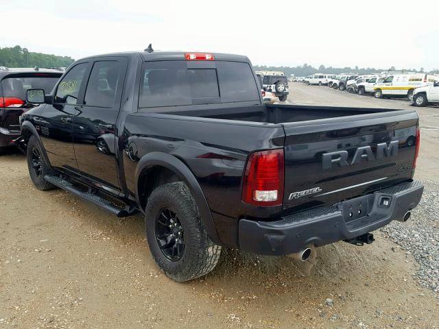 1C6RR7YT2JS163265 - 2018 RAM 1500 REBEL BLACK photo 3