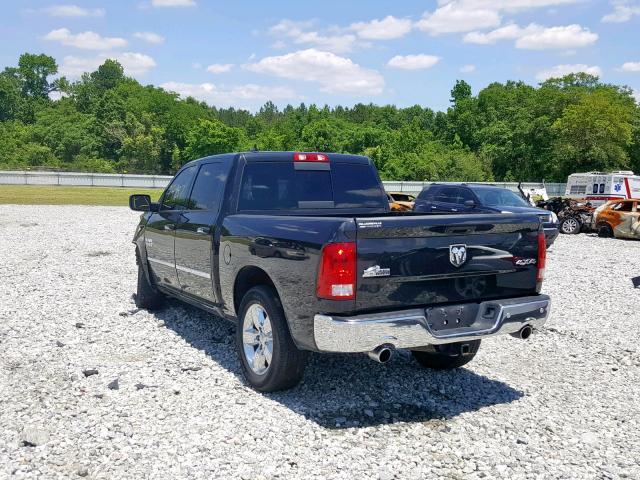 1C6RR7LT8GS330843 - 2016 RAM 1500 SLT BLACK photo 3