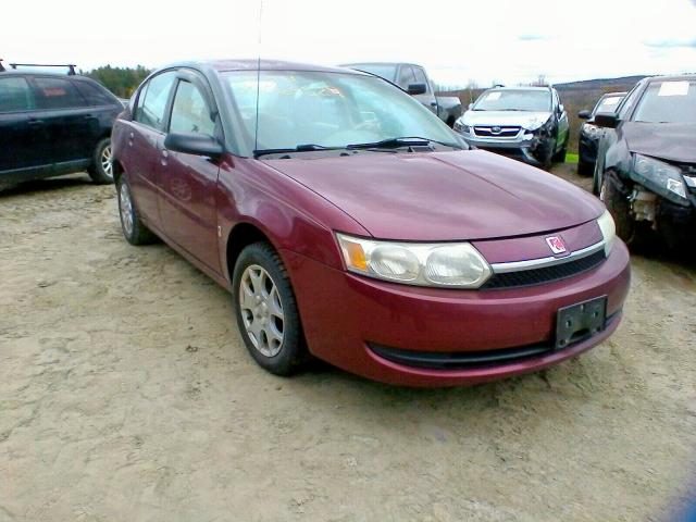 1G8AJ52F53Z123187 - 2003 SATURN ION LEVEL MAROON photo 1