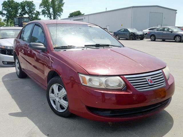 1G8AJ55F86Z200408 - 2006 SATURN ION LEVEL BURGUNDY photo 1