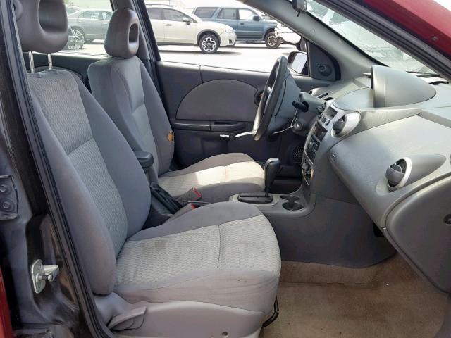 1G8AJ55F86Z200408 - 2006 SATURN ION LEVEL BURGUNDY photo 5