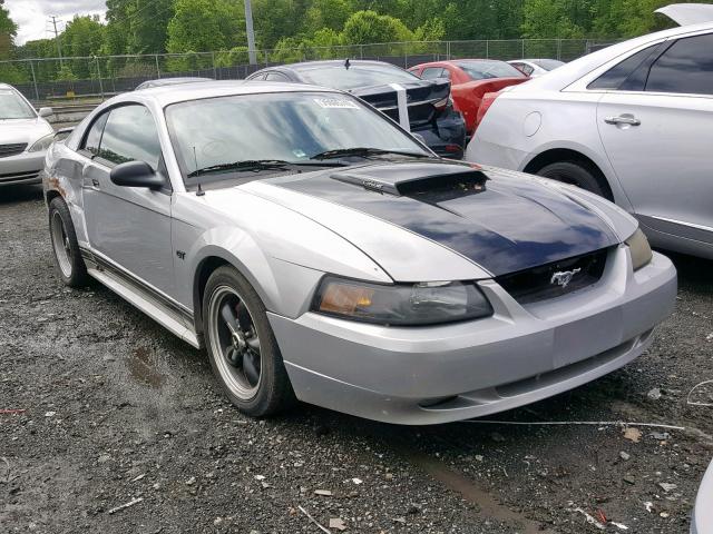 1FAFP42X11F256627 - 2001 FORD MUSTANG GT SILVER photo 1