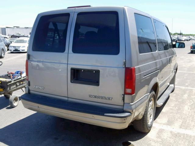 1GNDM19X34B101188 - 2004 CHEVROLET ASTRO BROWN photo 4