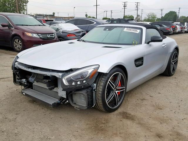 WDDYK8AA5JA014478 - 2018 MERCEDES-BENZ AMG GT C SILVER photo 2