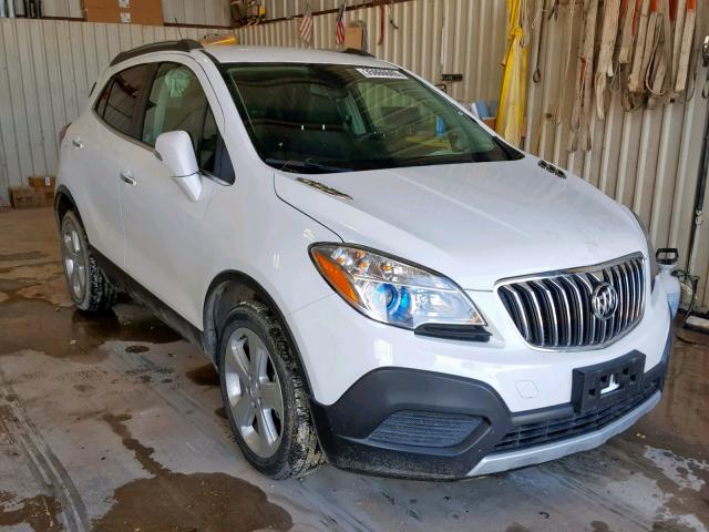 KL4CJASB5GB729747 - 2016 BUICK ENCORE WHITE photo 1