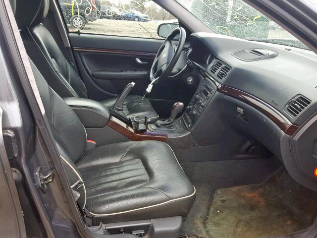 YV1TR91Z941355747 - 2004 VOLVO S80 T6 GRAY photo 5