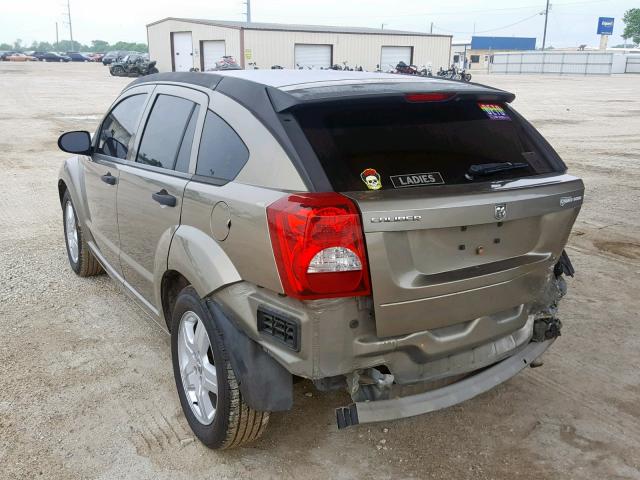 1B3HB28B08D681216 - 2008 DODGE CALIBER GOLD photo 3