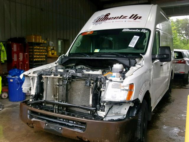1N6BF0LY6GN801759 - 2016 NISSAN NV 2500 S WHITE photo 2