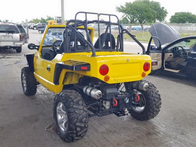 57RAA23L9FR001637 - 2015 ATV FOUR WHEEL YELLOW photo 3