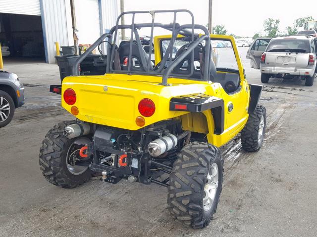 57RAA23L9FR001637 - 2015 ATV FOUR WHEEL YELLOW photo 4