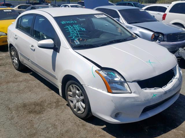 3N1AB6AP7BL728324 - 2011 NISSAN SENTRA 2.0 WHITE photo 1