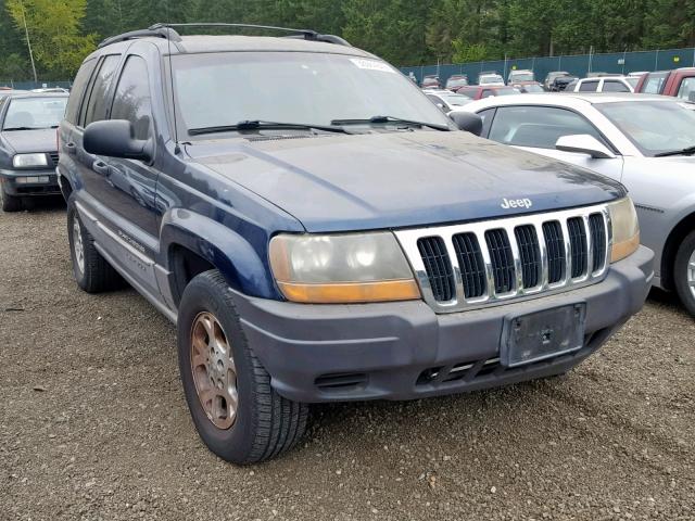 1J4GW58S2XC699411 - 1999 JEEP GRAND CHER BLUE photo 1