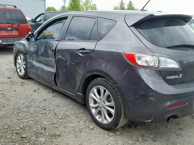 JM1BL1H62A1136575 - 2010 MAZDA 3 S GRAY photo 10