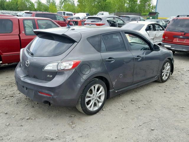 JM1BL1H62A1136575 - 2010 MAZDA 3 S GRAY photo 4