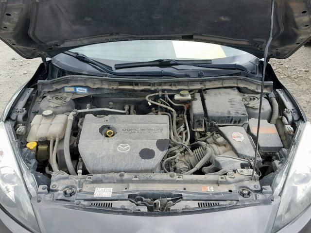 JM1BL1H62A1136575 - 2010 MAZDA 3 S GRAY photo 7