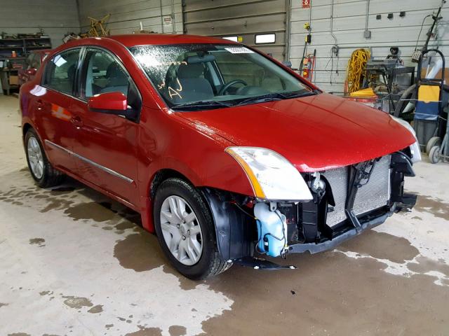 3N1AB6AP9AL637876 - 2010 NISSAN SENTRA 2.0 RED photo 1