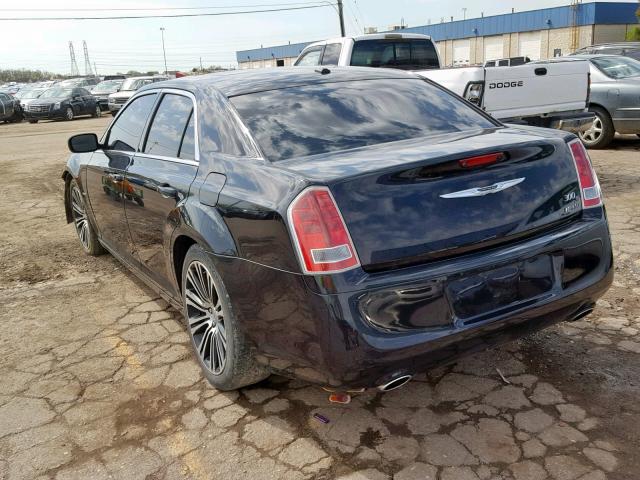 2C3CCABT9EH150987 - 2014 CHRYSLER 300 S BLACK photo 3