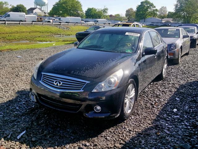 JN1CV6AR4BM403492 - 2011 INFINITI G37 BLACK photo 2