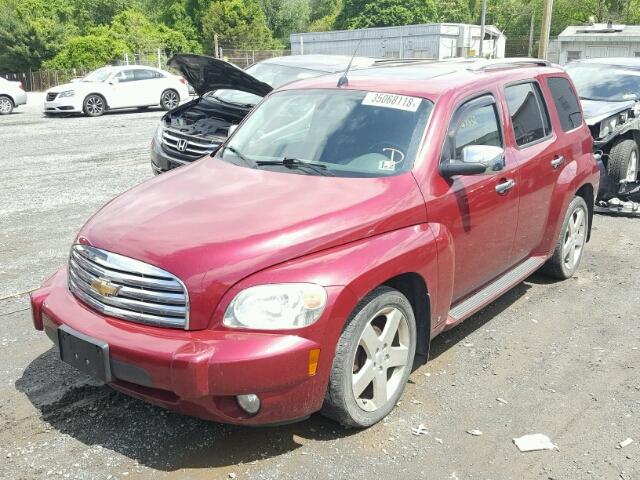 3GNDA33P27S565921 - 2007 CHEVROLET HHR LT RED photo 2