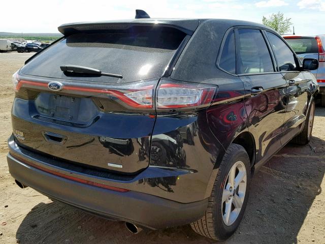 2FMTK3G9XFBC03459 - 2015 FORD EDGE SE BLACK photo 4