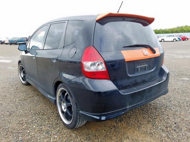 JHMGD37618S007441 - 2008 HONDA FIT SPORT  photo 3