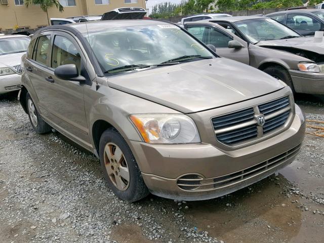 1B3HB28B18D582730 - 2008 DODGE CALIBER TAN photo 1