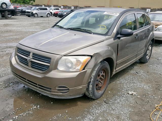 1B3HB28B18D582730 - 2008 DODGE CALIBER TAN photo 2