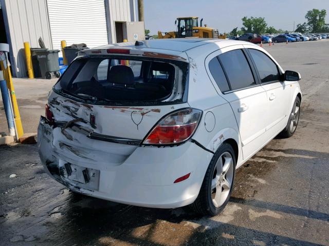 W08AT671285093365 - 2008 SATURN ASTRA XR WHITE photo 4